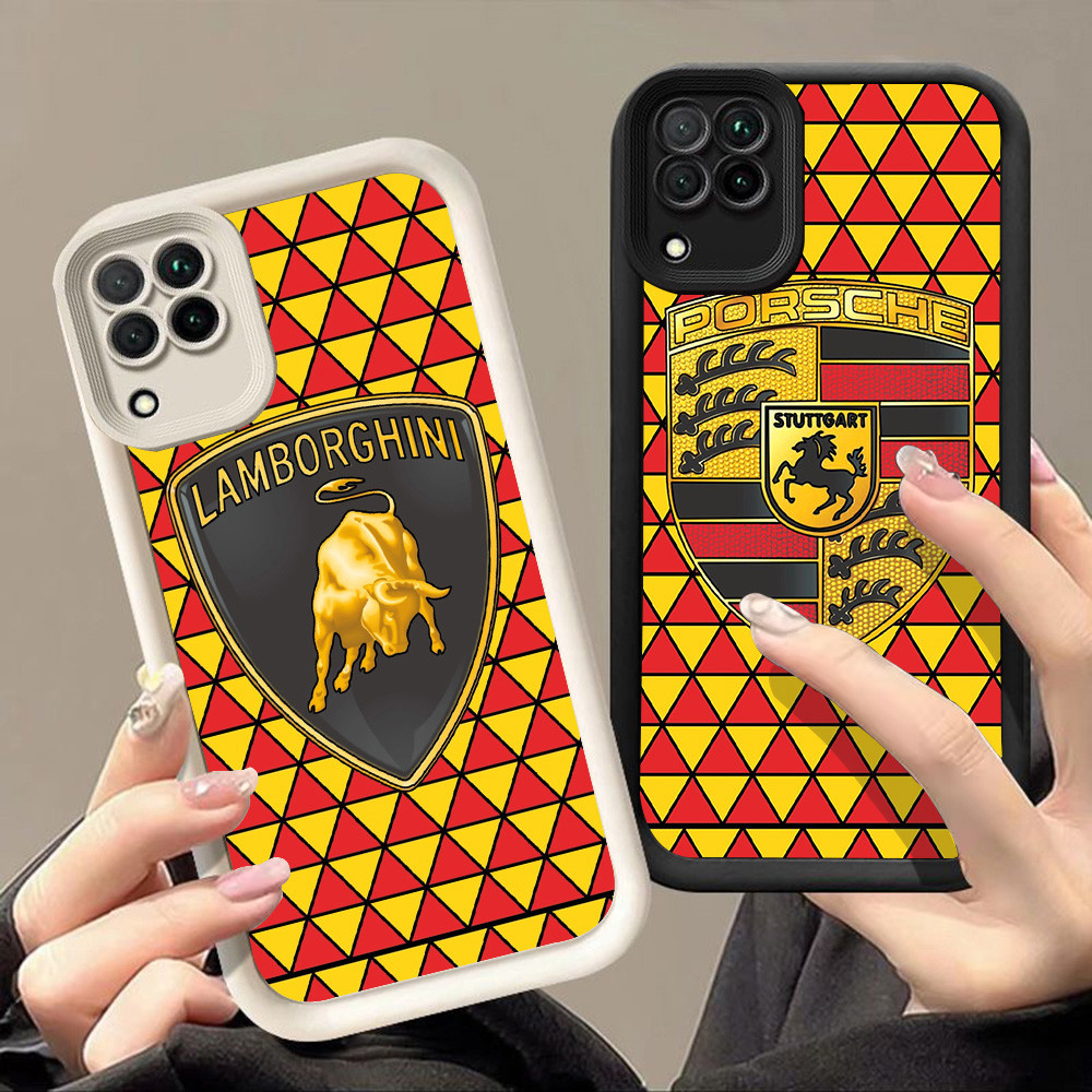 ปลอกสําหรับ Samsung M15 M04 A22 F04 A12 A06 A04E A05 A04 5G A07 A07 Q-15 โลโก้แบรนด์