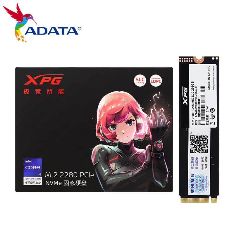 S20 2 ADATA SSD สร้างขึ้นใน SSD 256GB 512GB 1TB พีซีความเร็วสูง Gen3x4