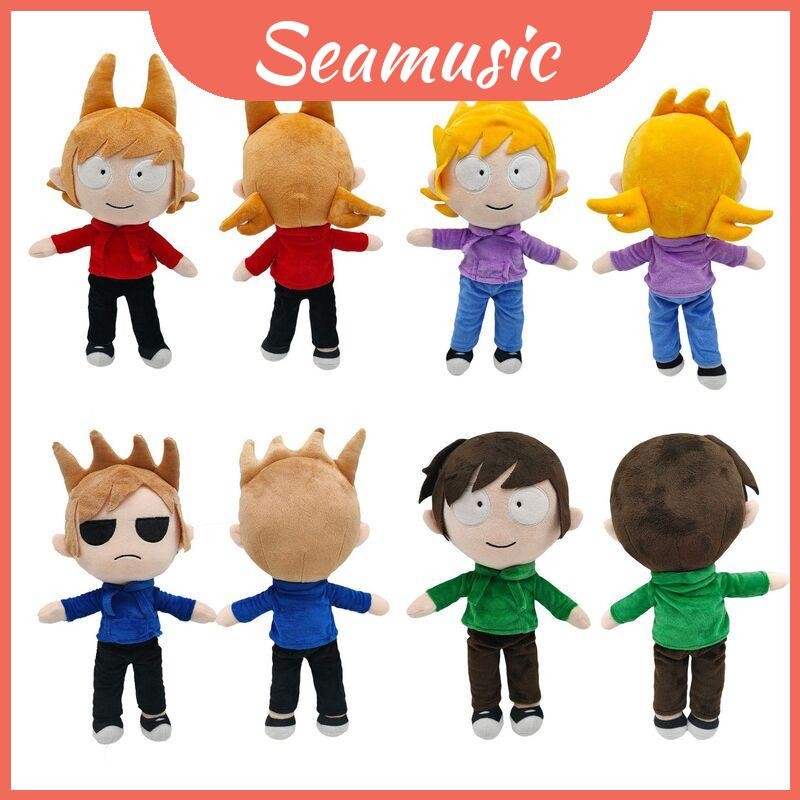 Eddsworld ตุ๊กตาการ์ตูนตุ๊กตาสีสันสดใสนุ่มและ Cuddly ของเล่นสําหรับตกแต่งในร่ม Delightful