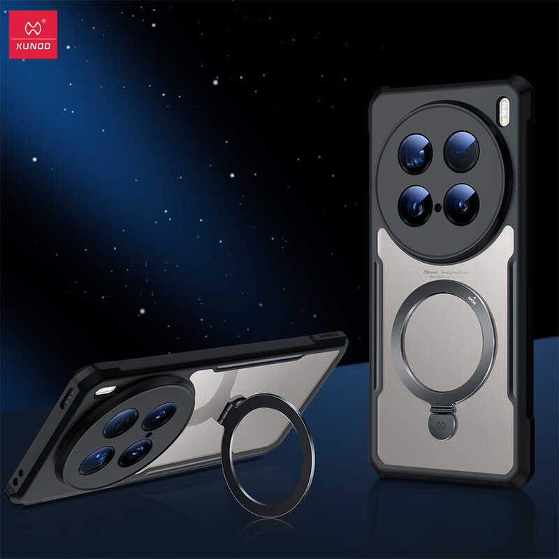 ி Xundd Magnetic Bracket Protection Case สำหรับ Vivo X100 Ultra X100s Pro กรณีกันก