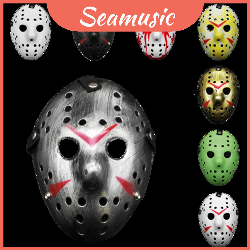 Vs Jason Freddy Costume Mask ปรับได้และน้ําหนักเบาสําหรับบทบาทการเล่นผู้ใหญ่