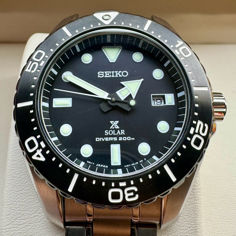 Seiko Diver Solar Titanium