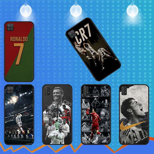 นุ่มสีดํา Huawei Y7 Y7 Prime Y9 Y9 Prime Nova 3 3i 4E Cristiano Ronaldo1 เคสโทรศัพท์