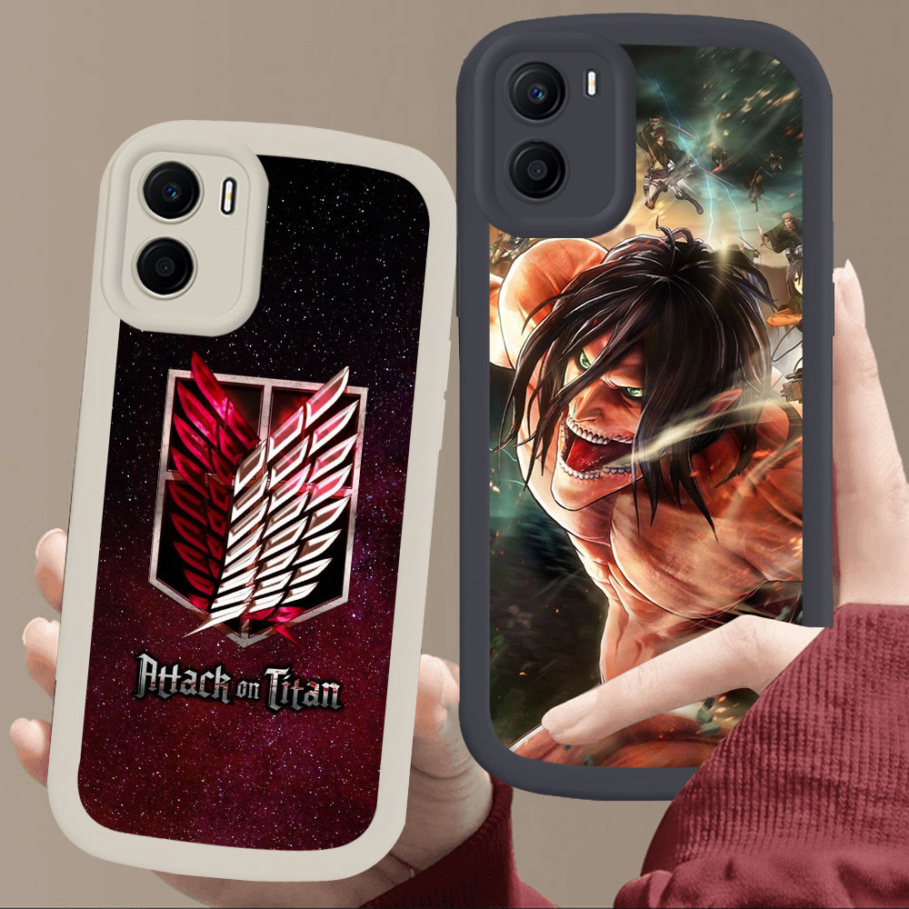 J-12 Attack on Titan Soft Cover Case สําหรับ OPPO A77 A76 A96 A57 A57S A36 A77S K10 A57E