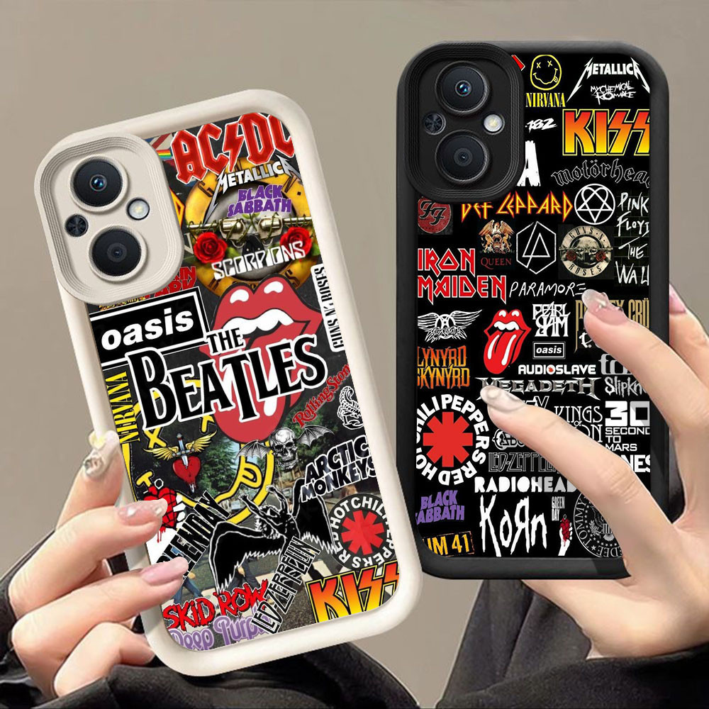 เคสสําหรับ OPPO Reno Find 8 7Z 7 X5 8Z Lite 5F 5G Q-99 Rock