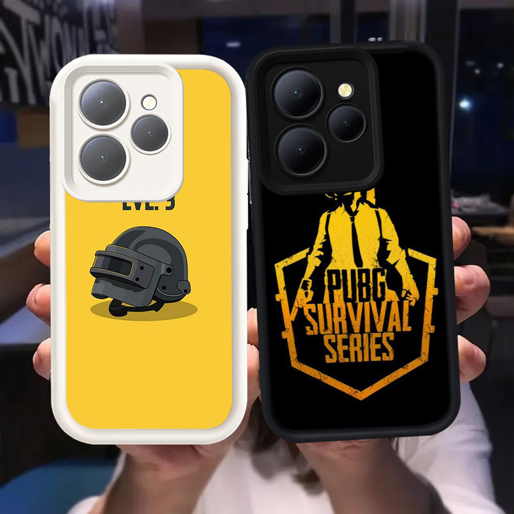 Z-28 PUBG เกมสีขาวสีดําสําหรับ Tecno POP 9 Spark 4 30C GO2 GO1 Camon 40 12 5G