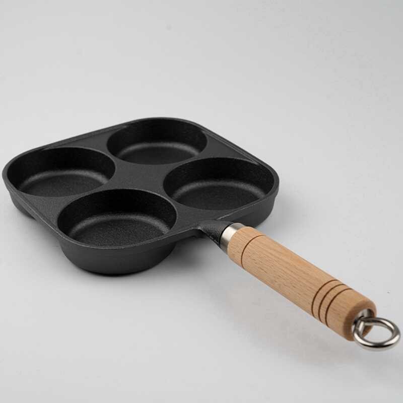 Piece 1 Uncoated Frying 4-Cups Thickened Egg Cooker Omelet Pan For Breakfast