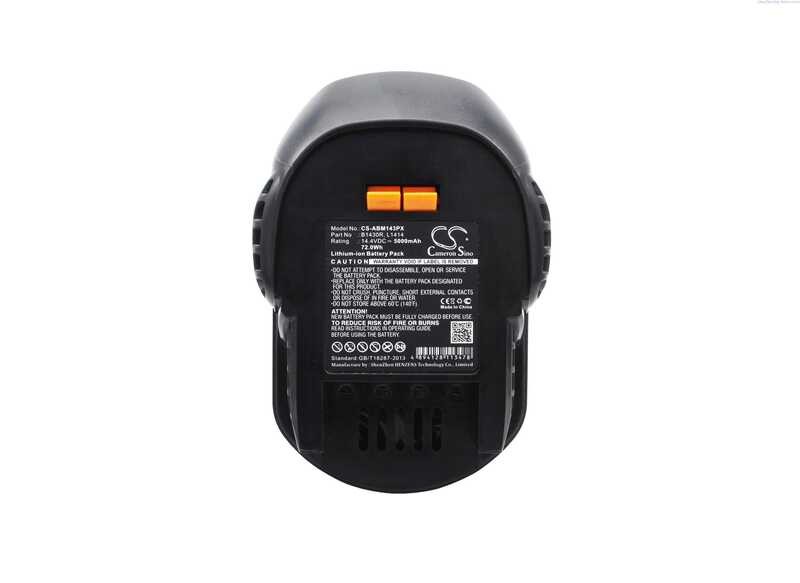 AEG 5000mAh Power Tools Battery - แบตเตอรี่เครื่องมือไฟฟ้า สำหรับ AEG BSB 14 G, BSB 14 STX, BSS 14, FL 14