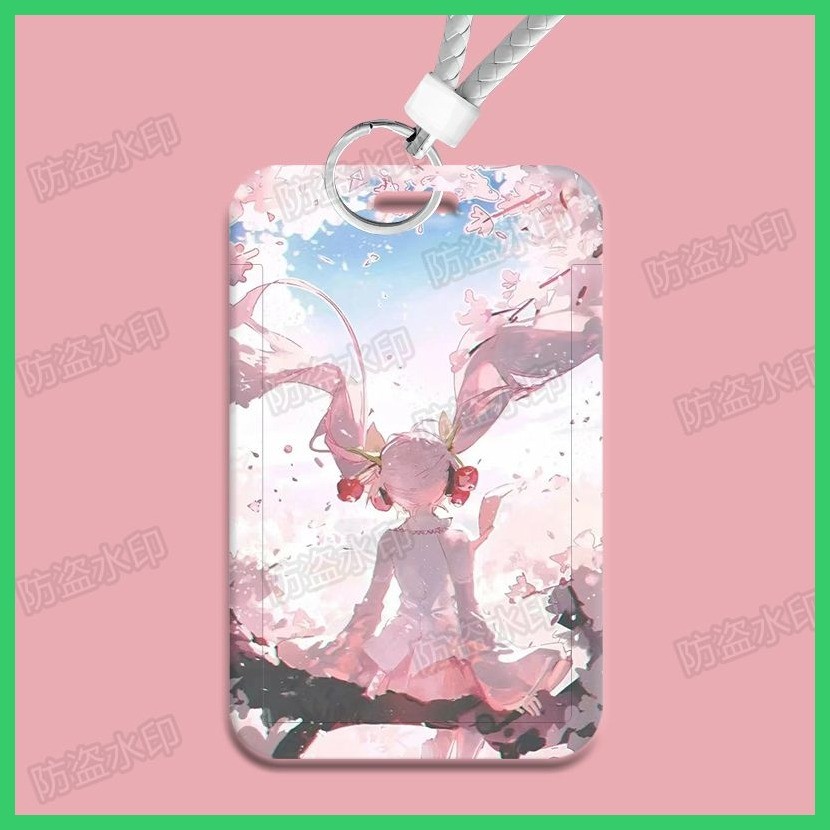 ใหม่ผู้ถือบัตรเคสใส่การ์ดHatsune Miku Kagamine Rin Kagamine Len Megurine Luka Hatsune Miku Student S