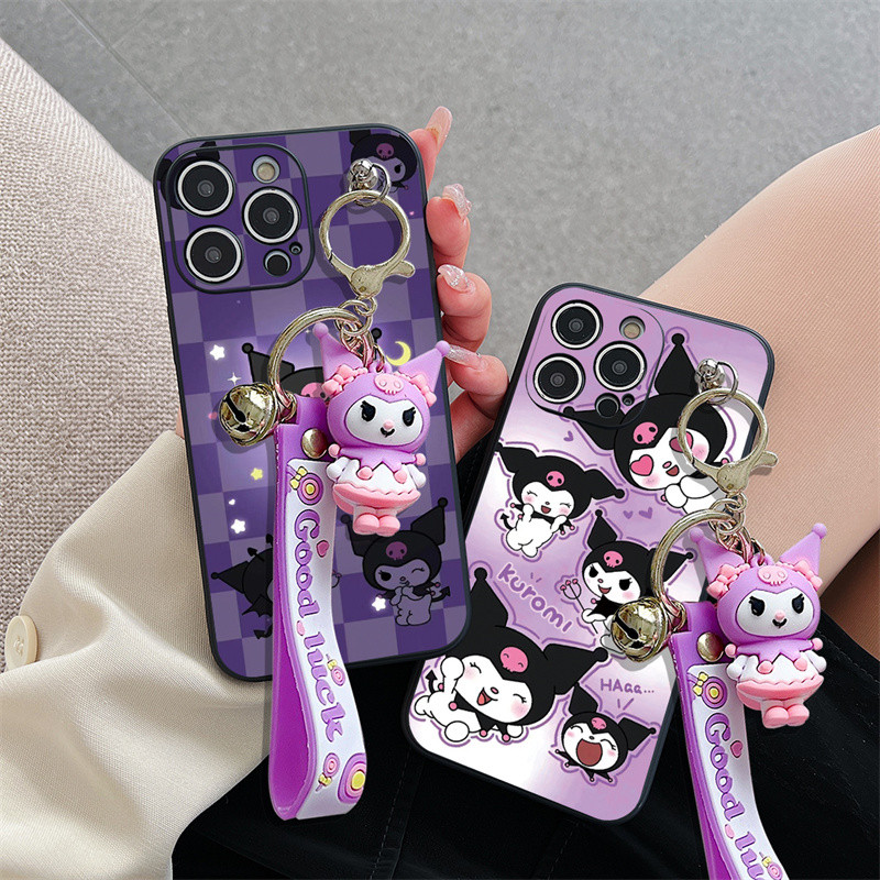 3Dการ์ตูนKuromiของเล่นจี้ปลอกสําหรับVivo Y21 Y21S Y33S Y22 Y22S Y30 Y35 Y36 Y27 Y78 Y50 Y30i Y51 Y31