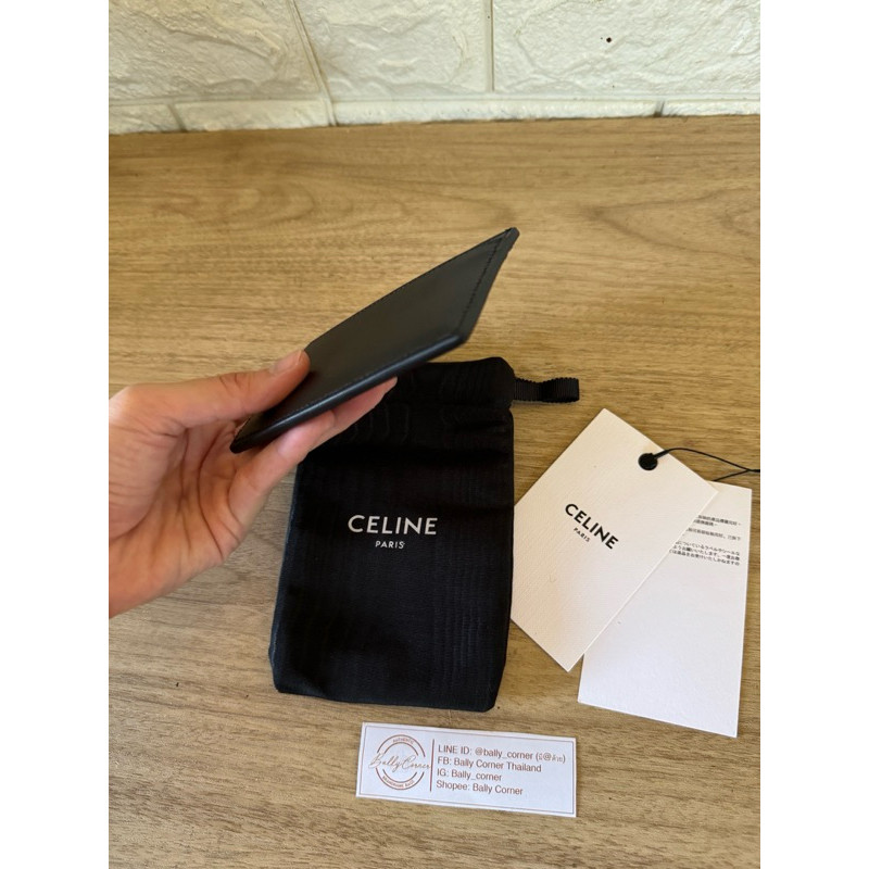 มือ 1 Celine Card Holder  กระเป๋าใส่บัตร CUIR TRIOMPHE