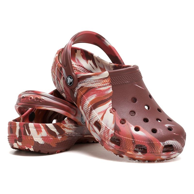 ♞,♘,♙Crocs Crocs รองเท้าแตะของแท้สำหรับผู้ชายและผู้หญิงฤดูร้อนกลางแจ้งรองเท้าน้ำหนักเบารองเท้าชายหา