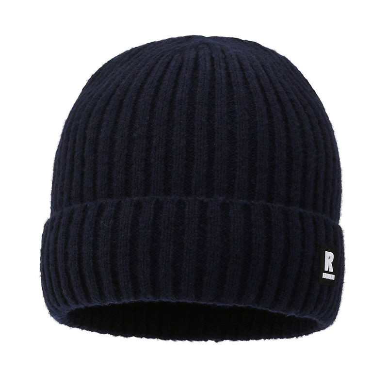 hot🔥การประกันคุณภาพ🔥 Men's Hat Winter 2023 New Cold Hat Big Head Circumference Woolen Hat Men's T