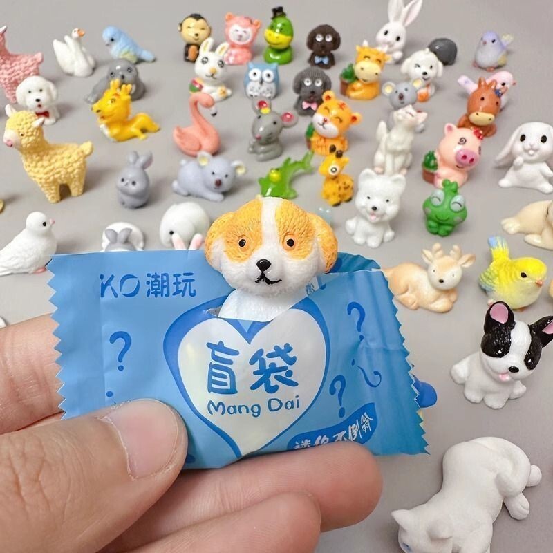 น่ารัก สัตว์ตัวเลขน่ารักการ์ตูนมินิบรรจุภัณฑ์อิสระกระเป๋าตาบอดของเล่นเด็กวันเกิดพรรคโปรดปรานของขวัญแปลกใจตาบอดกระเป๋าของขวัญเล็กๆบรรจุภัณฑ์อิสระสุ่ม
