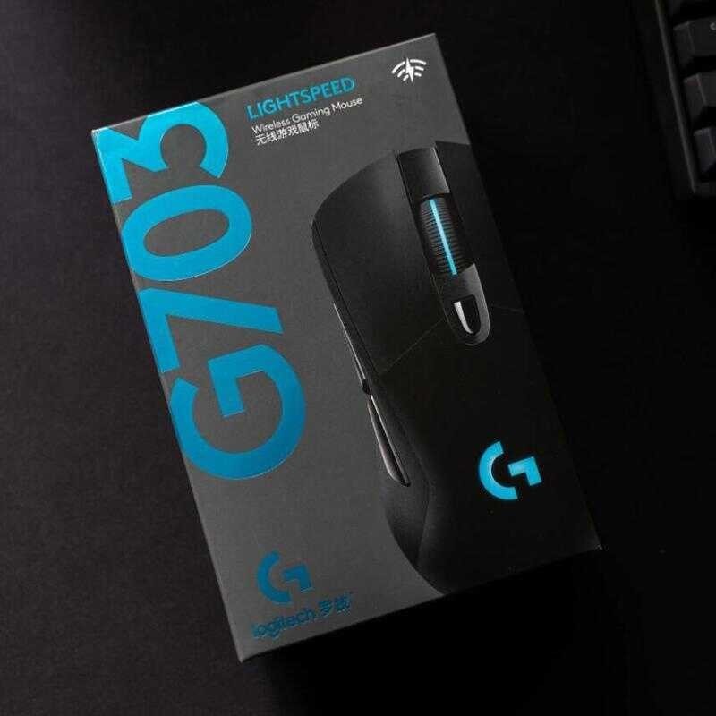 [HOT  SDGFLHK 118] 24h Ship- Gaming Wireless RGB Mouse G703 Upgrade HERO Sensor