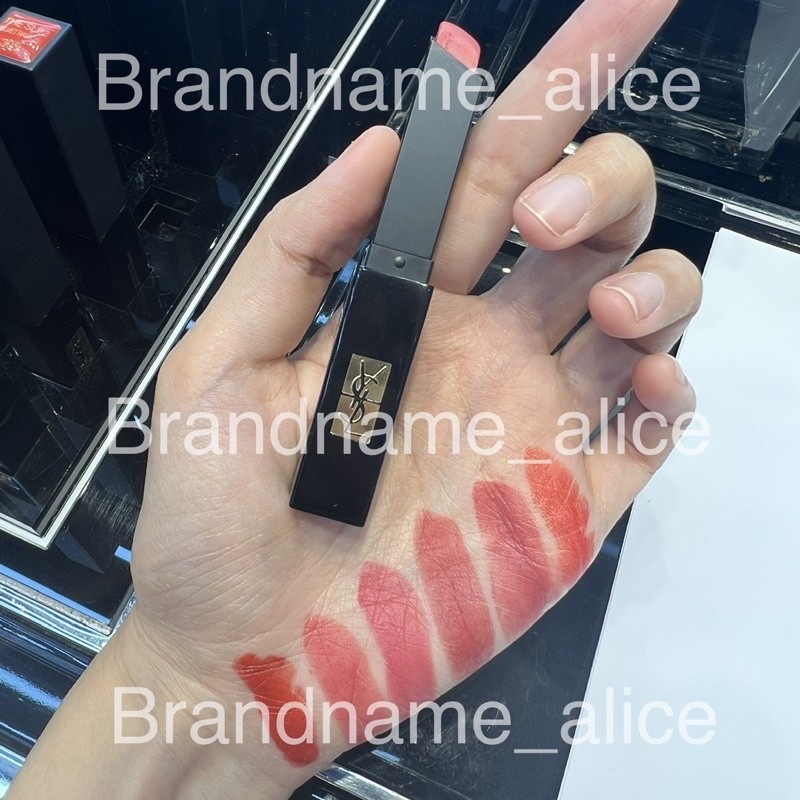 แท้ ลิป Ysl rouge pur couture the slim velvet radical 2g ลิปแบมแบม สี 301
