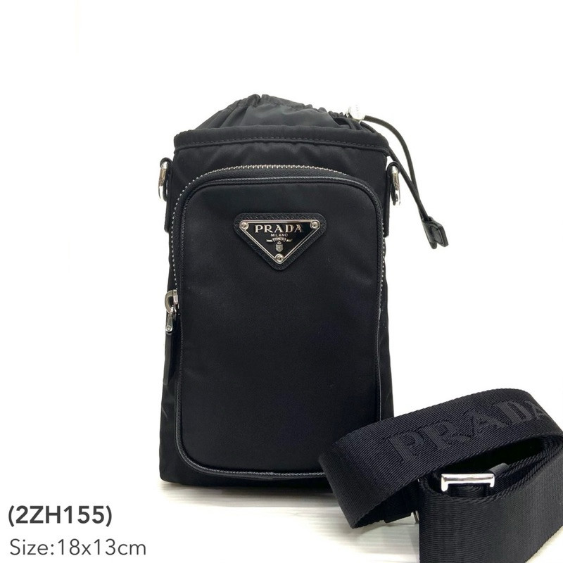 ♞,♘,♙New! Prada nylon crossbody bag 2ZH155* (️เช็คสต็อคก่อนสั่งอีกทีนะคะ) VD