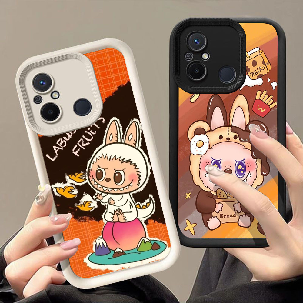 ปลอกสําหรับ Xiaomi Redmi POCO C55 C31 หมายเหตุ A2 10C A1 9A 7 9C 6A 9T 12C Pro A5 C71 Q-105 ตลก Labu