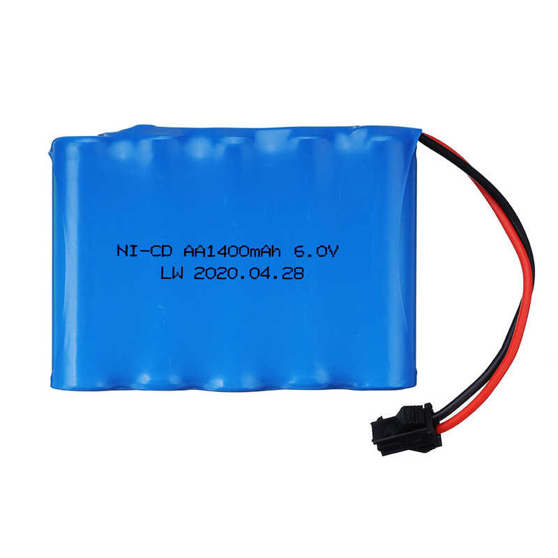 Δ 700Mah 1400Mah 1800Mah 2800Mah 3000Mah 3500Mah 4500Mah Ni-Cd แบตเตอรี่ AA 6V Ni-Mh