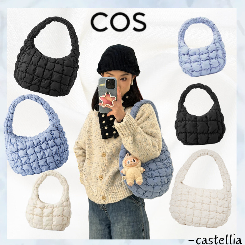♞,♘,♙ใหม่เอี่ยมCOS QUILTED MINI BAG กระเป๋า cos quilted messenger bag cos กระเป๋า rty