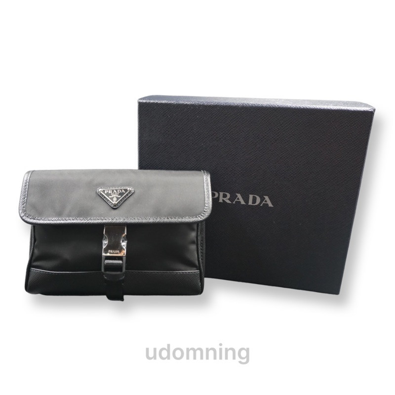 ช็อปไทย New Prada nylon and saffiano leather cellphone case