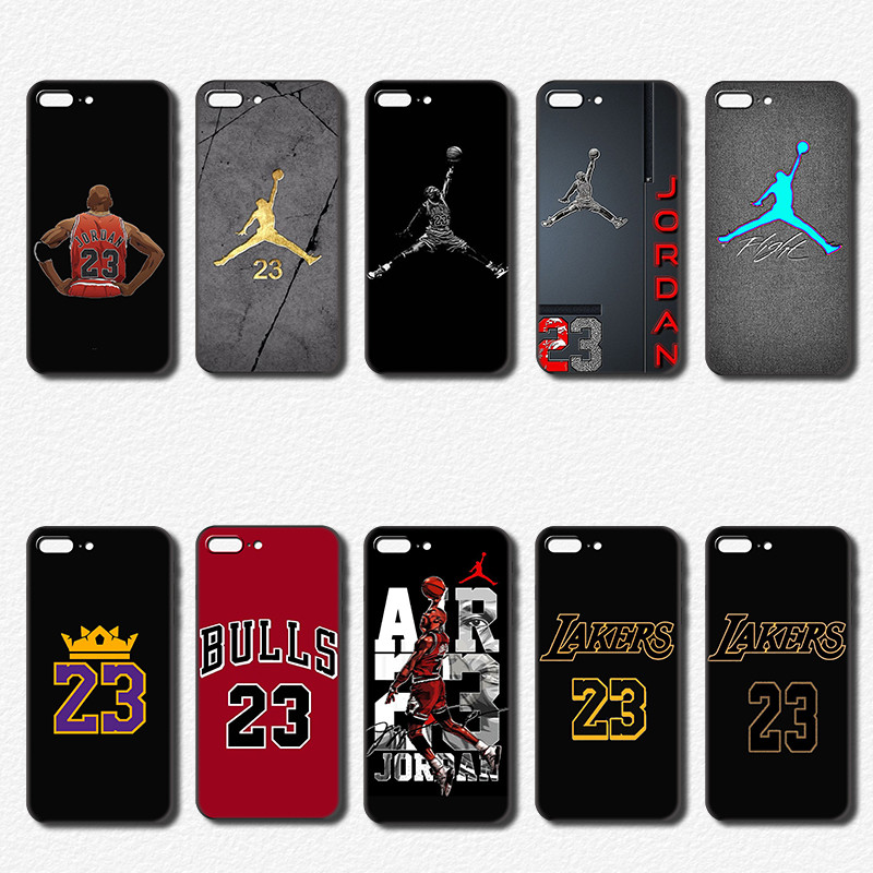 เคสโทรศัพท์สีดําแฟชั่นสําหรับ OPPO A94 A95 A96 F1S F3 F5 F1 Plus FE7 NBA 23 วอลล์เปเปอร์การออกแบบป้อ