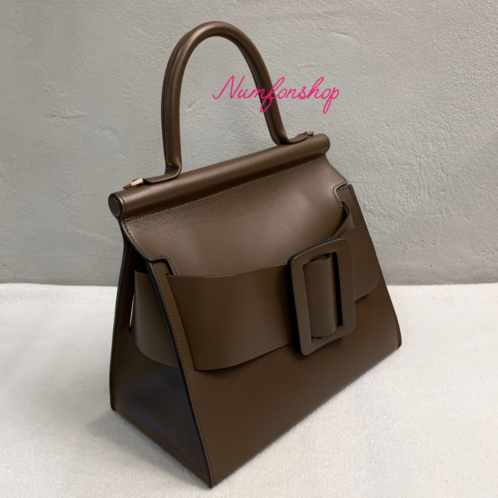 ♞,♘,♙BOYY Karl 28 Bag Brown มือสองสภาพดี pom