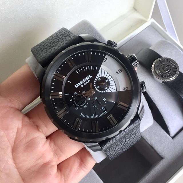 Diesel Men's Stronghold Gunmetal Stainless Steel Quartz Watch #DZ4428