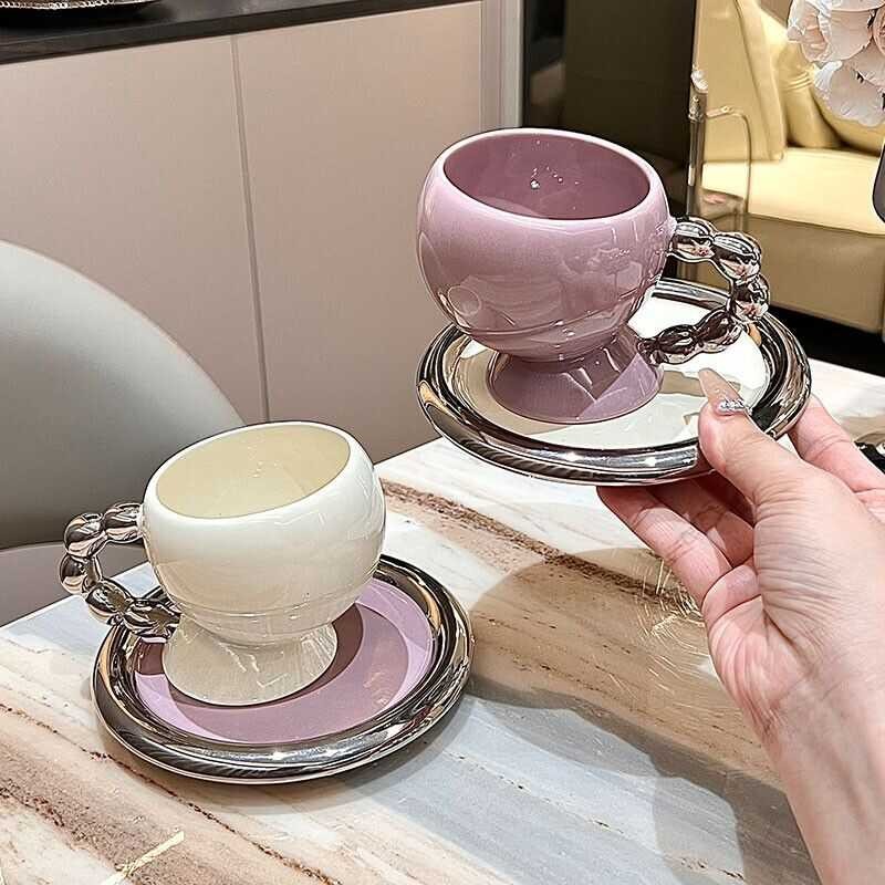 Afternoon British Tea Table Coffee Exquisite Creativity Nordic Light High Value Ceramic Cups And