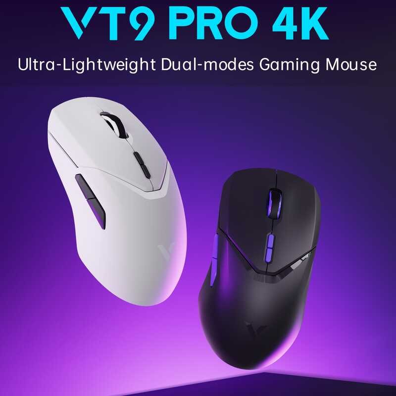 เมาส์เกมมิ่งไร้สาย LYPAR b VT9PRO / VT9Air 4K น้ำหนักเบาเป็นพิ
