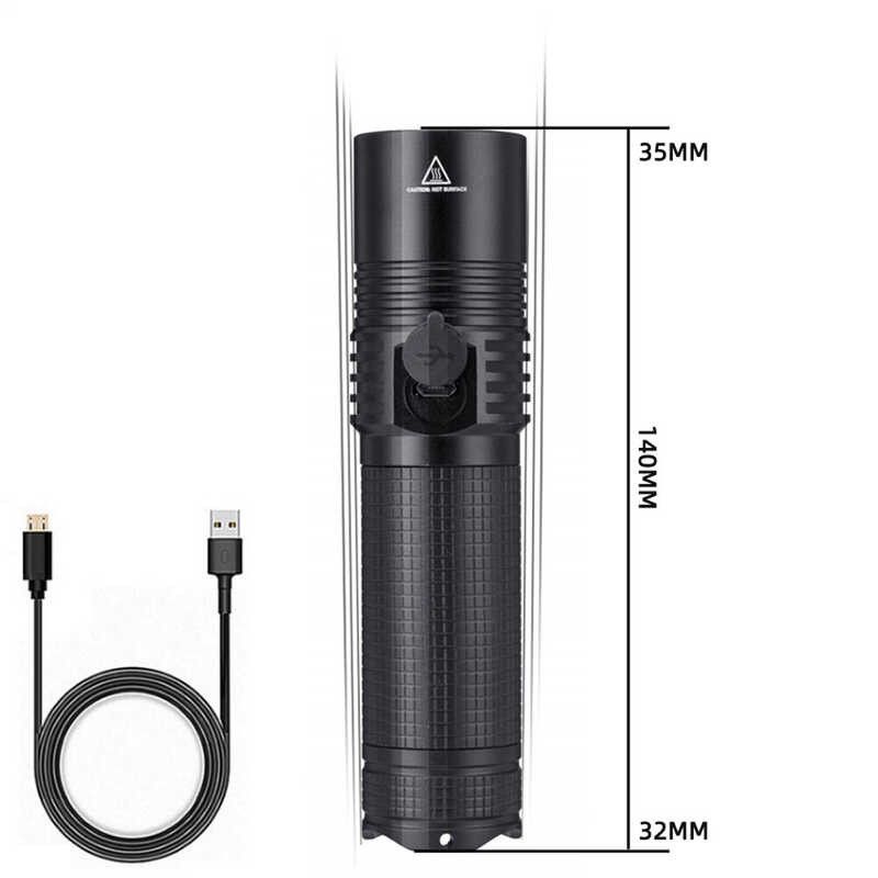 Sv59 Alonefire 15W 365Nm UV สีดำกระจกไฟฉาย UV ที่มองไม่เห็นไฟฉาย U