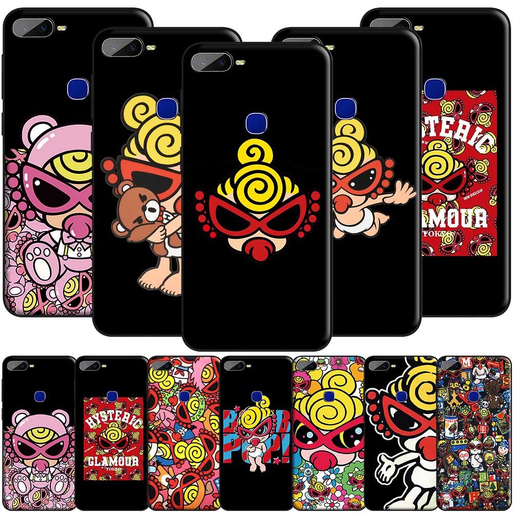 แฟชั่น Hysteric Mini Soft ซิลิโคน TPU สําหรับ OPPO A54 4G A15 A15S A3 A40 A60 5G