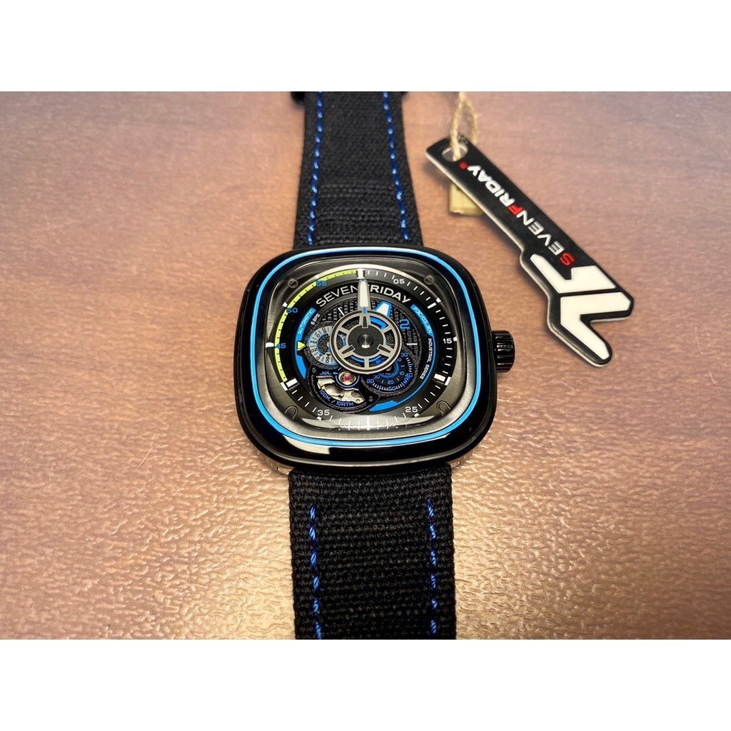 Aaa Seven-Friday P3C/03 นาฬิกาข้อมือมัลติมิเตอร์แฟชั่น หรูหรา สําหรับผู้ชาย