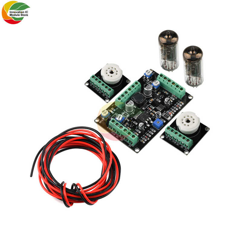 ❤ DC 12V 1A 6E2 Cat Eye Tube Indicator ชุดคณะกรรมการควบคุมระดับฟลู