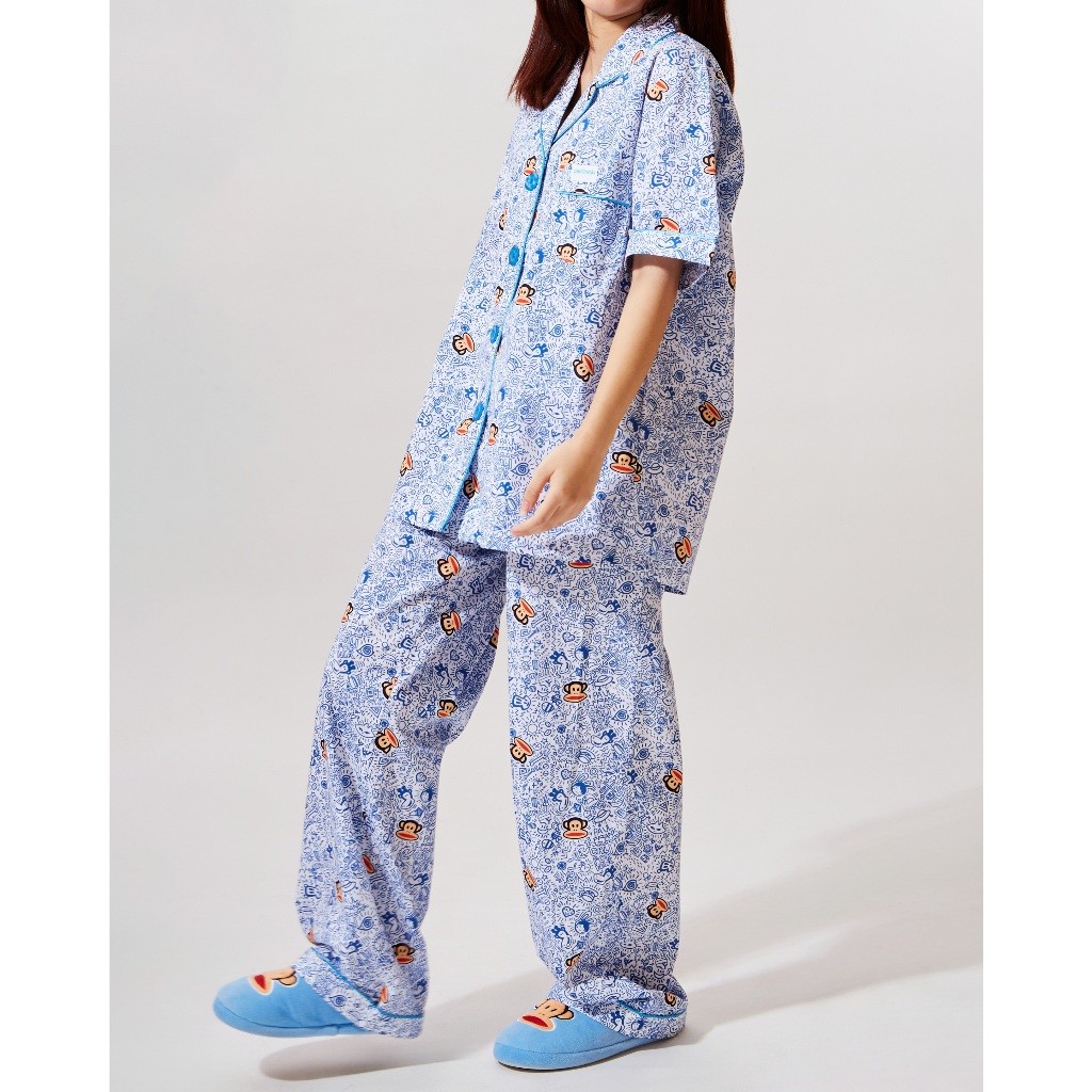 PAUL FRANK ชุดนอน WOMENS PAUL FRANK DOODLE SS PANTS SET