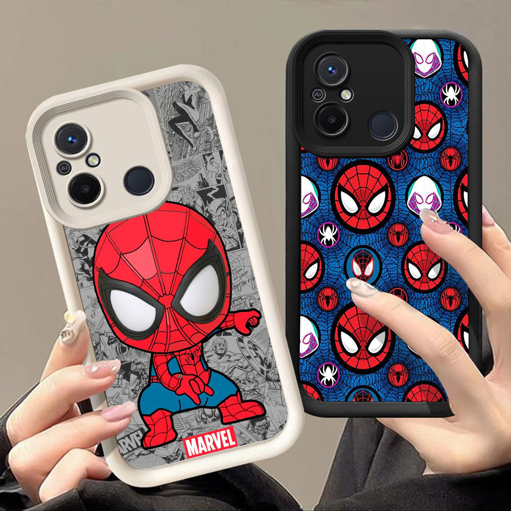 สําหรับ Xiaomi Redmi POCO F7 C55 C31 หมายเหตุ A2 10C A1 9A 7 9C 6A 9T 12C Pro A5 C71 Q-27 Spiderman