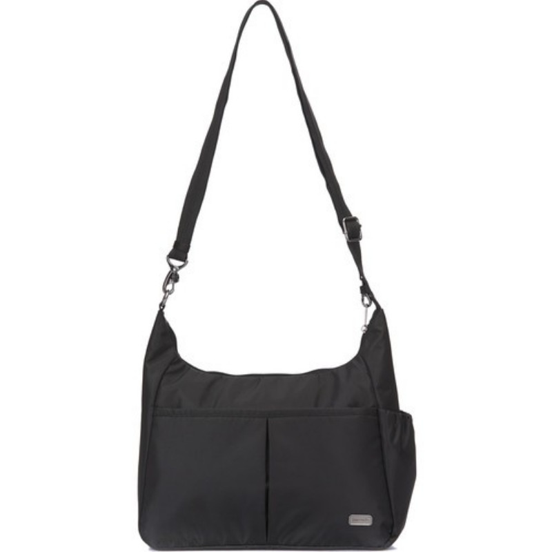 ในสต็อก Pacsafe Womens Daysafe Anti-Theft Crossbody Bag สีดํา