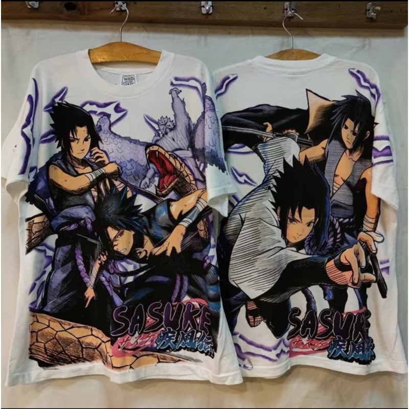 เสื้อOVP Sasuke ผ้าขาว (ป้ายWILDOATS)