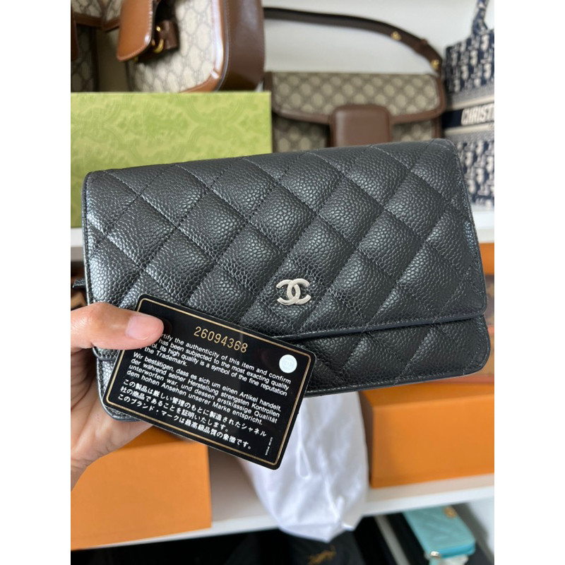 Chanel Woc black caviar Shw holo 26