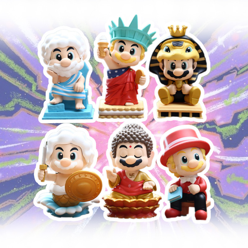 เวอร์ชันสนุก Q อะนิเมะเกมรูปขี้เล่นของเล่น Pvc สําหรับเดสก์ท็อป Nostalgic Decor ราคา ถูกที่สุด ดีลบีเคเค แกลเลอรีภาพที่ 9