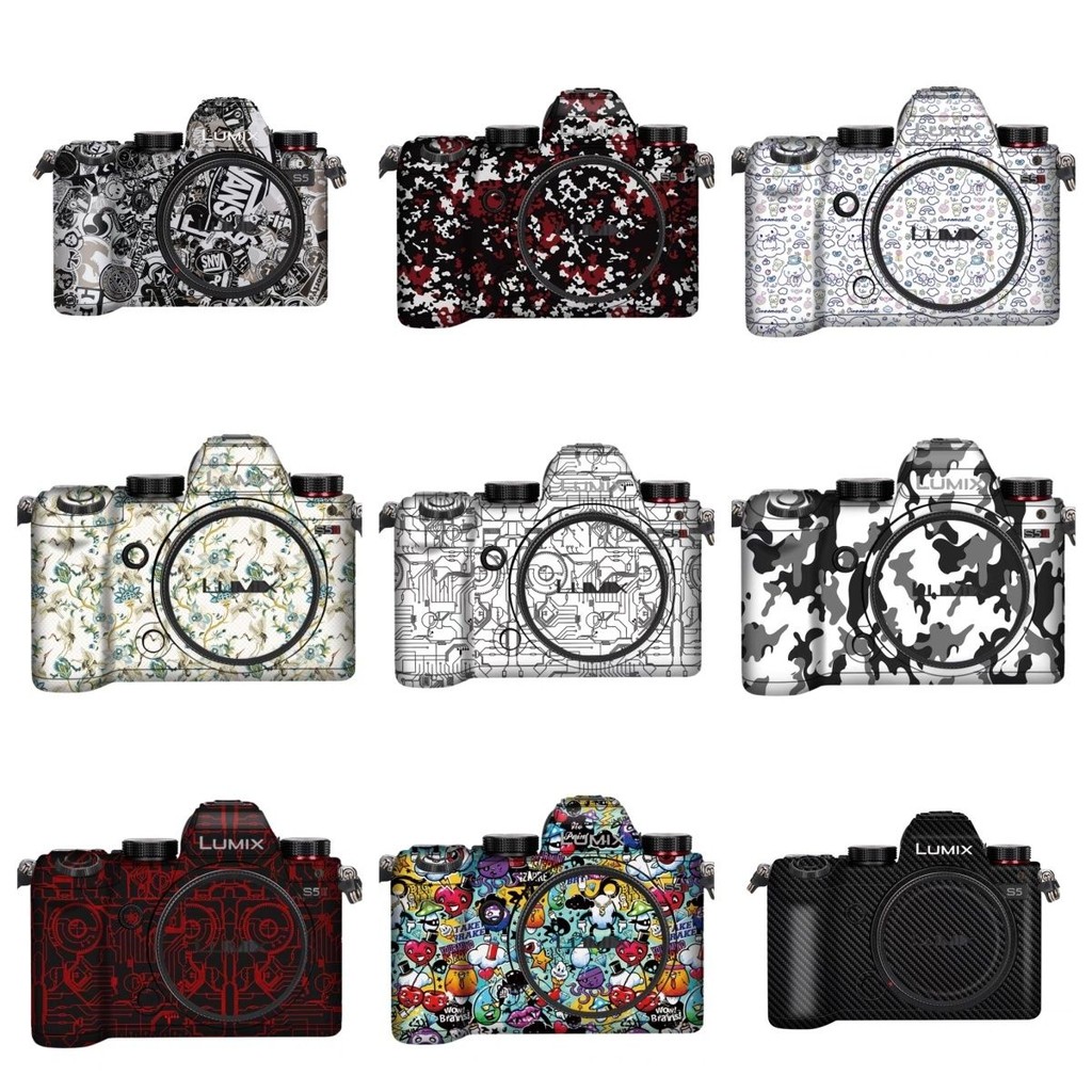 [สติ๊กเกอร์เลนส์กล้อง] [ใช้งานง่าย] สติ๊กเกอร์กล้อง Panasonic S5 GH5 S5II GH6 S1R S1 S1H GH5II GX9 G