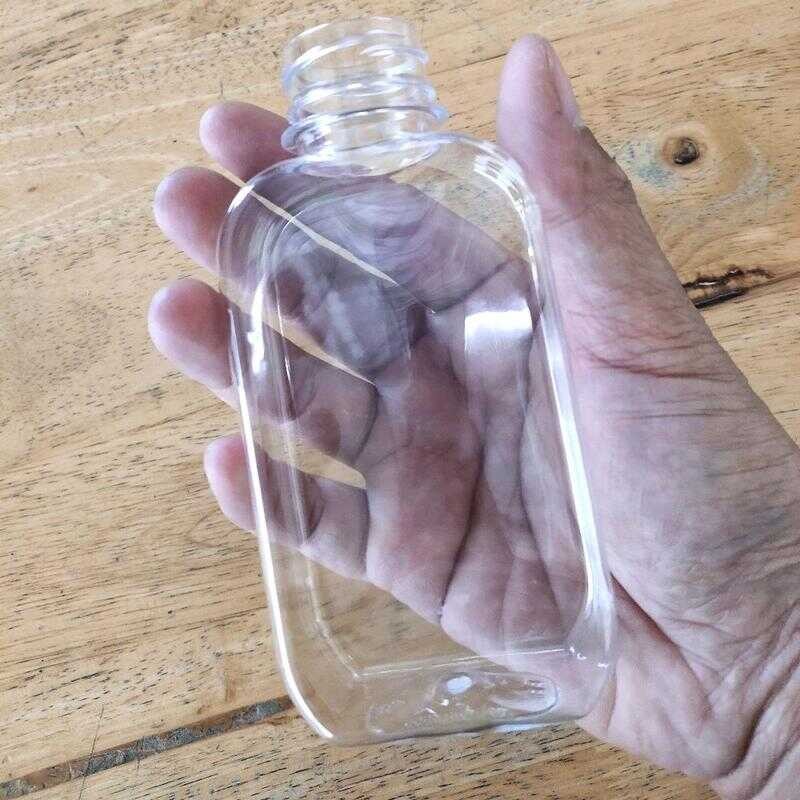 ขวด แบนมน 200ml ทรงแบน แบน 150ใบ พร้อมฝา