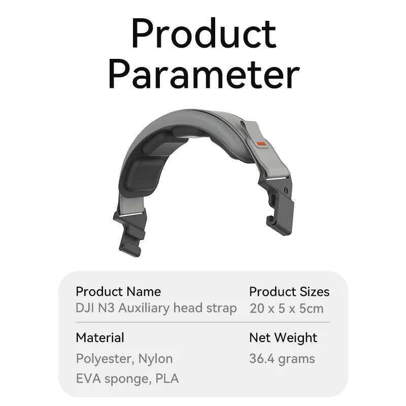 ❃ RCSTQ  สําหรับ DJI Neo Goggles เสริมสําหรับ Avata 2 N3 แว่นตาบรรเทาความดันสบายแถบคาดศีรษะ Dron ❃