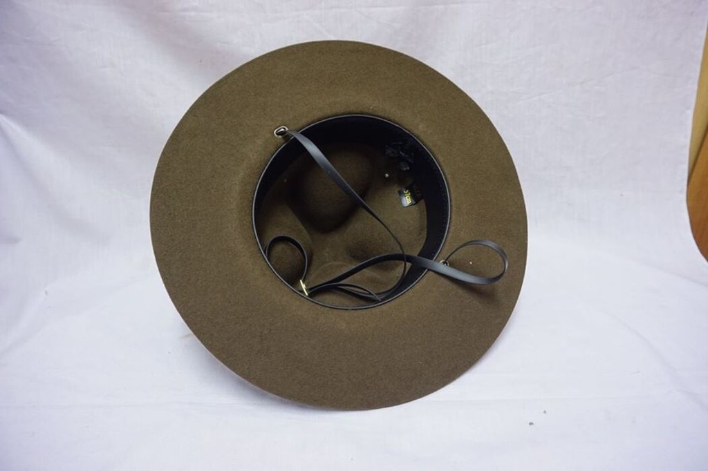 หมวกจ่า หมวกปีก USMC Drill Bare Hat ทำหมวกครูลูกเสือได้ ปีกกว