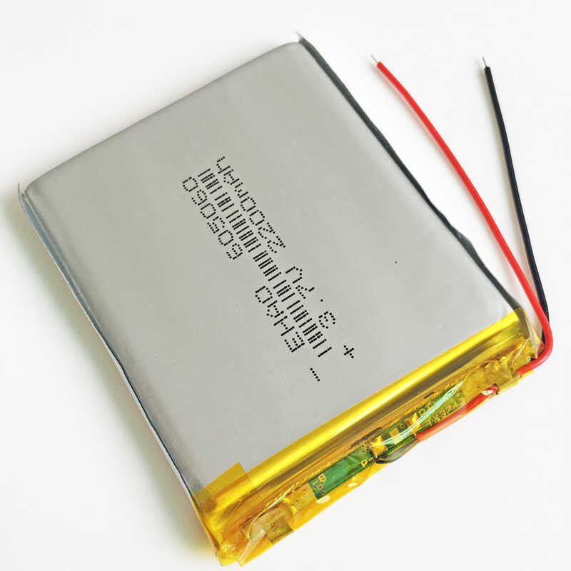 Δ 3.7V 2200Mah Lipo แบตเตอรี่แบบชาร์จไฟได้ 605060 สำหรับ Navigator