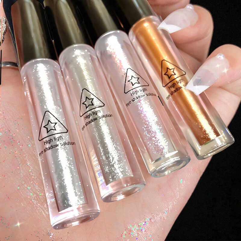 ▣ Liquid Eye Shadow Polarized Shiny Highlight Brightening Silkworm Tear แต่งหน้ากัน