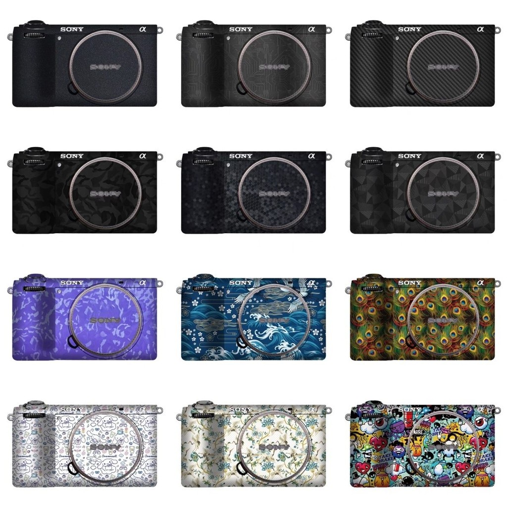 เหมาะสําหรับ Sony A6000 A6300 A6400 สติกเกอร์กล้อง A6100 A6500 A6600 A6700 ฟิล์ม