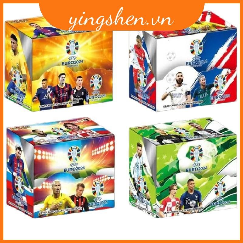 Star Premium Soccer Cards Cup Messi Ronaldo Neymar Collectible Pack Card