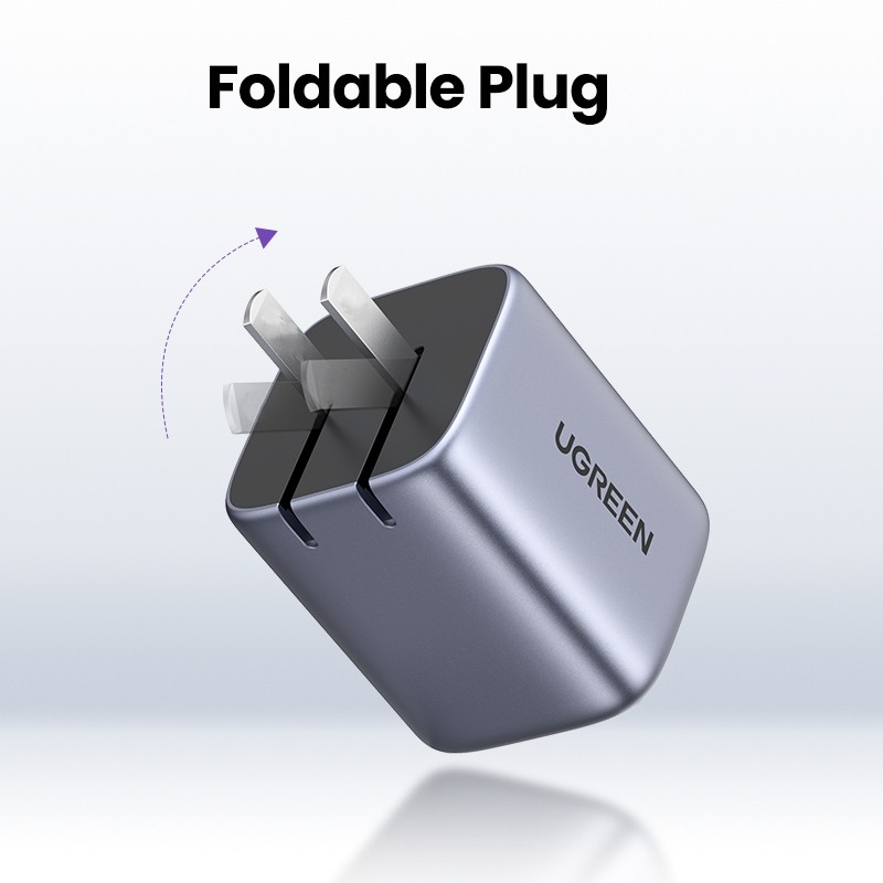 Ugreen GaN 35W Charger เครื่องชาร์จ USB PD3.0 QC3.0 Quick Charger udks