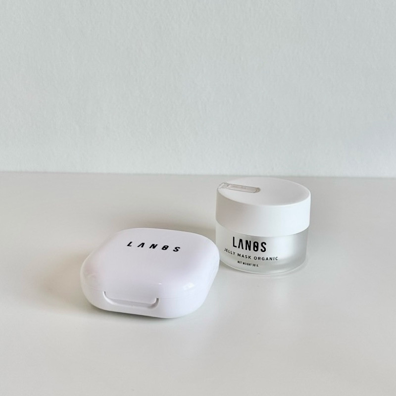 เจลลี่มาส์กJellyMask+แป้งพัฟลานอสLanos